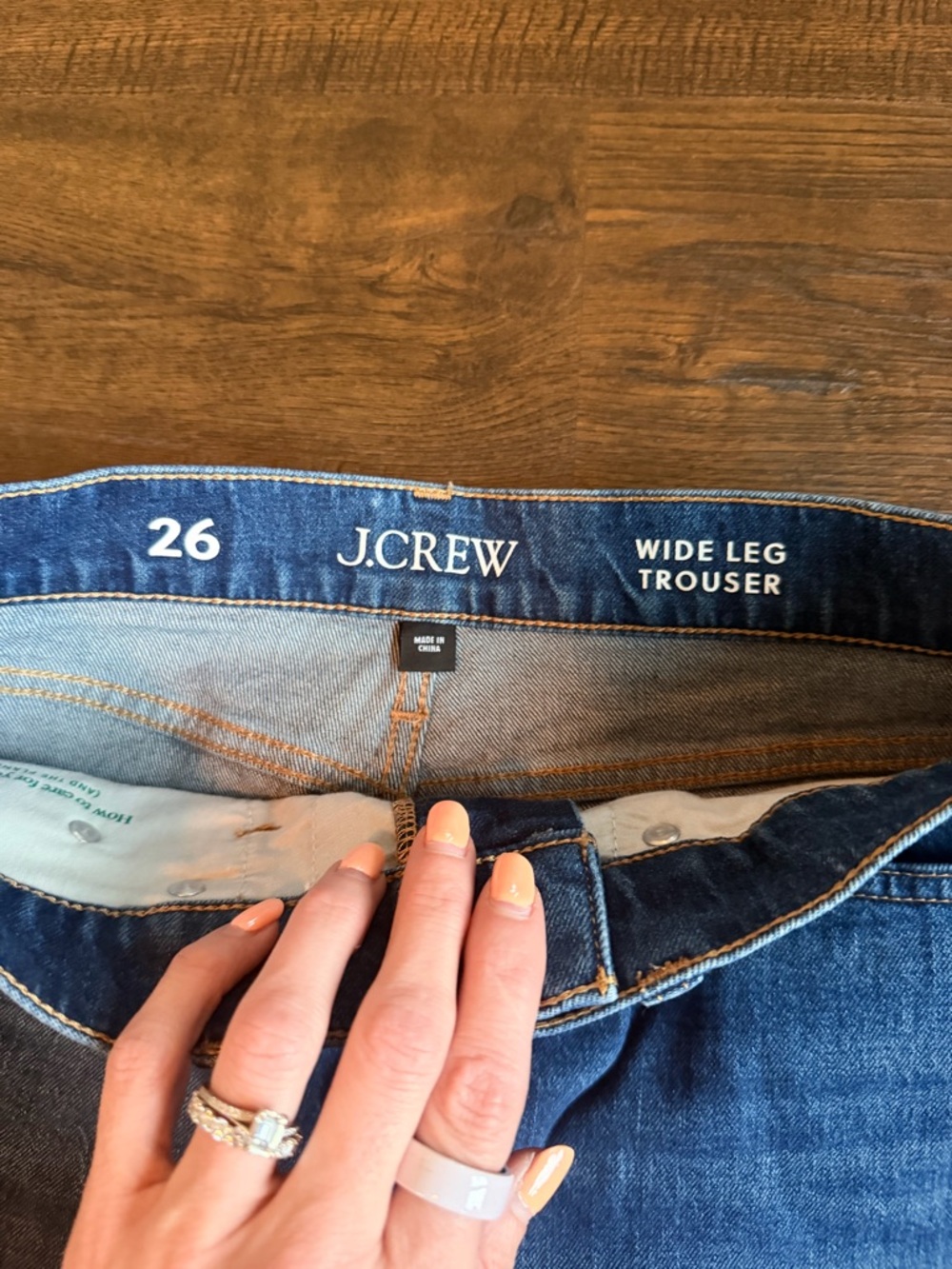 J. Crew Wide Leg Trouser - Picture 4 of 5